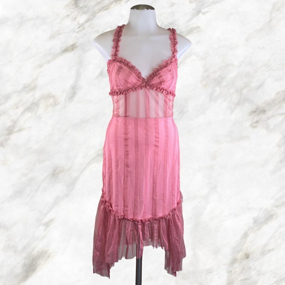 NBD Ahlani Mini Dress - Blush Pink - Picture 7 of 11